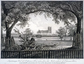 St James Park, from the Mall in front of St James