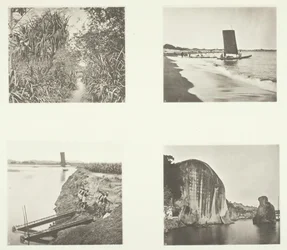 A Country Road near Taiwanfu, A Catamaran, Chain Pumps, Rock Inscriptions, Amoy
