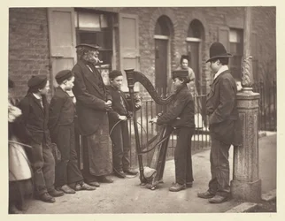 Italian Street Musicians, 1881
