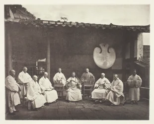 The Abbot and Monks of Kushan