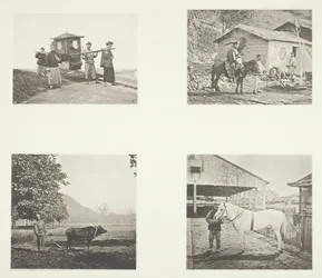 The Sedan, A Military Officer, The Plough, A North China Pony