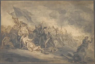 Study for the Death of General Warren at Bunker