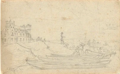 Untitled, from folio: Sketches in France & Germany, one of 22 sheets in Folio B