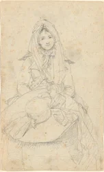 Untitled, from folio: Sketches in France & Germany, one of 22 sheets in Folio B