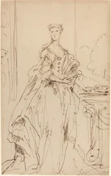 Portrait of a Standing Lady