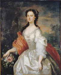 Portrait of a Woman in White