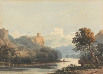 Landscape with a Distant Tower