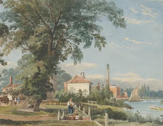 On the Thames at Hammersmith