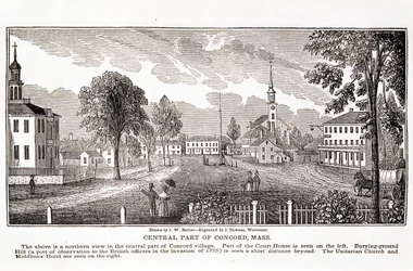 Central part of Concord, from 