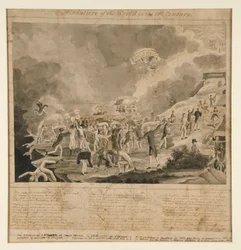 Study for A Miniature of the World in the 19th Century