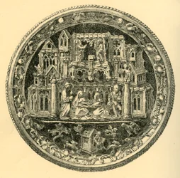 Silver Gilt Morse, mid 15th century, 1881