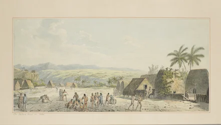 An Inland View, on Atooi, from a Series of Watercolours Illustrating Captain Cook