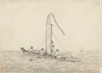 A Sailing Canoe of Otaheite