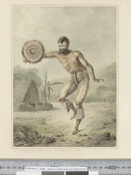 A Man of the Sandwich Islands, Dancing, c.1773-84