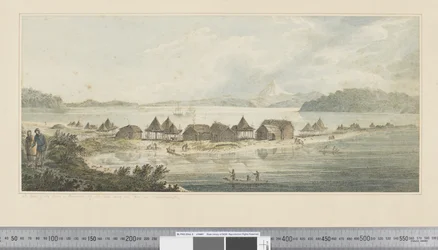 A View of the Town and Harbour of St. Peter and St. Paul in Kamtschatka