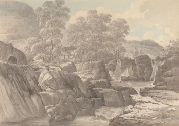 Pont-y-Pair on the River Llugwy near Betws-y-Coed, Denbigh