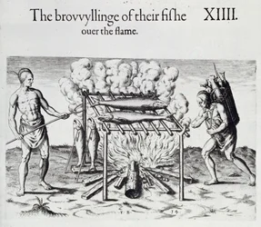 Cooking Fish, Plate from 