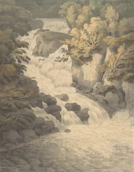 Cascade of the Aray at Inveraray Scotland, June 30, 1791