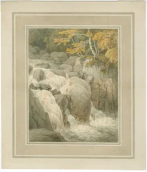 Fall of the Braan from the Hermitage at Dunkeld