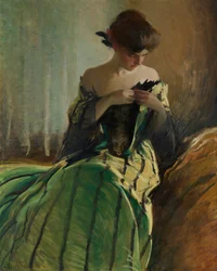 Study in Black and Green