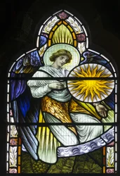 Angel Holding The Moon