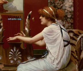 The Muse Erato at her Lyre