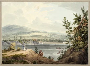 Hudson River Bridge near Waterford, New York