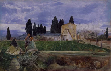 Springtime in Spain: near Gordella, 1869