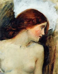 Study for the Head of Echo (detail)
