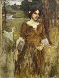 The Lady Clare, c.1900