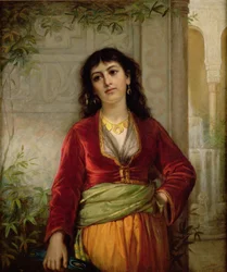 The Unwelcome Companion (A Street Scene in Cairo)