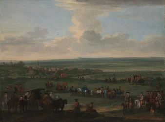 George I at Newmarket, 4 or 5 October, 1717