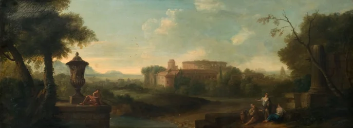 Rome from the Aventine Hill, 1710