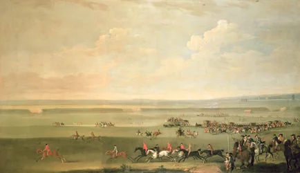 The Starting Post at Newmarket