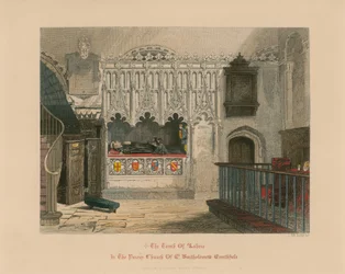 Tomb of Prior Rayhere, Church of St Bartholomew the Great, Smithfield