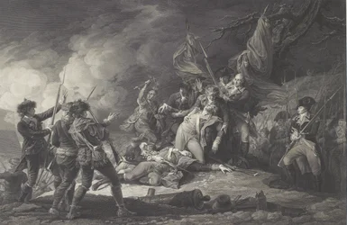 The Death of General Montgomery, In the Attack of Quebec, December 1775, 1798