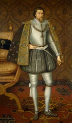 Portrait of King James I of England (1566-1625)