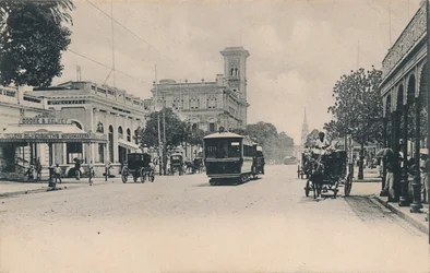 Old Court House Street from the South, Calcutta