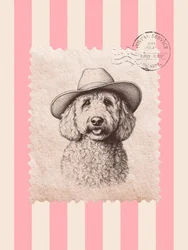Doodle Dog Stamp
