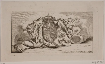 Vignette with Coat of Arms