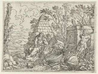 Democritus Meditating