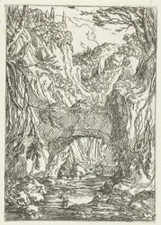 Landscape with Rock Bridge