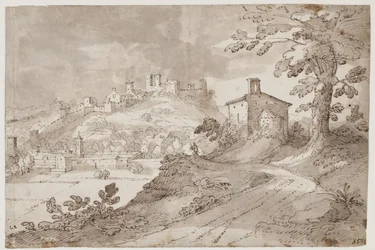 Urban Layout with City Wall