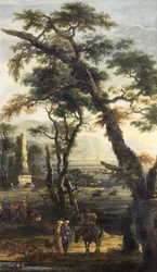 Landscape with Beggars