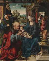 The Adoration of the Magi - Middle Panel, ca. 1515