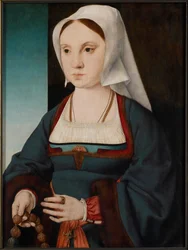 Portrait of a Young Lady with a Rosary