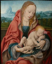 The Virgin with the Sleeping Child