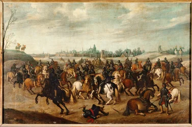 Cavalry Skirmish Before 