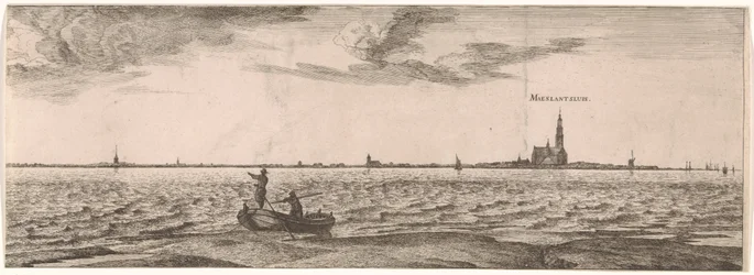 View of Maassluis Postcard (series title)