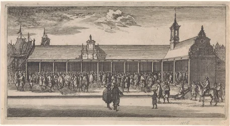 View of the Stock Exchange in Rotterdam